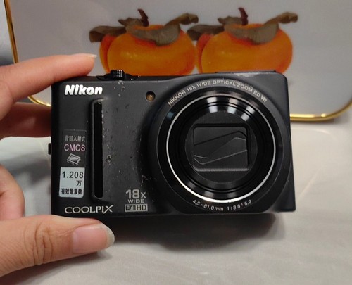 Nikon s9100 nero 16mp alta - nikon, nero-16mp