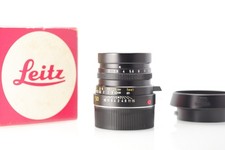 Leica M  50mm f2.0 Summicron 11819 in Very Good Condition With Box