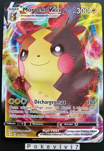 Carte pokemon morpeko 038 - pokemon,