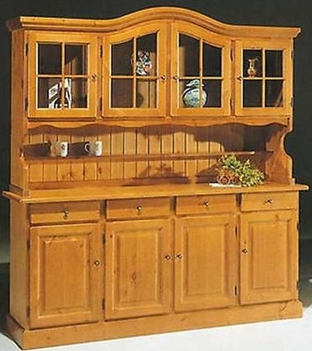 Credenza cristalliera rustica - credenza,