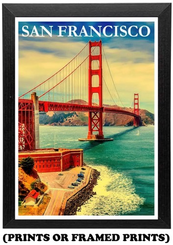 Poster vintage san francisco - poster,