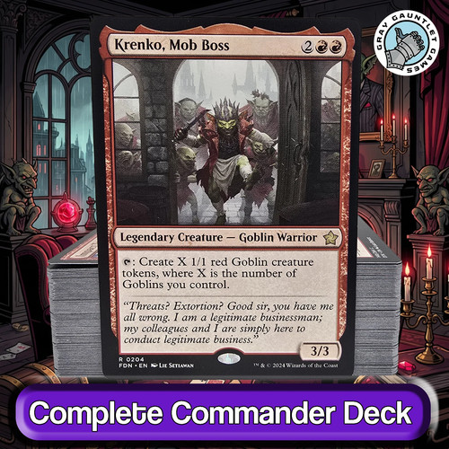Krenko mob boss commander - krenko,,