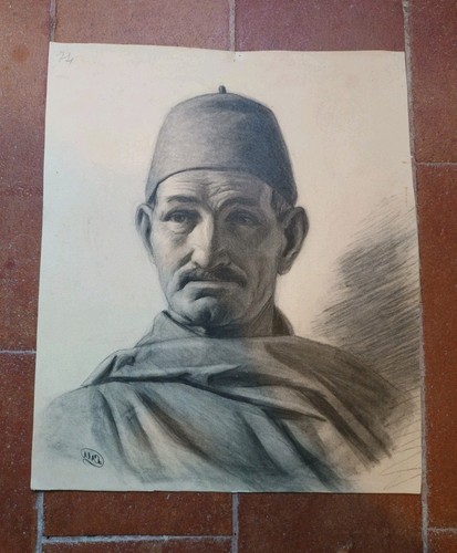 Vecchio disegno matita - disegno,