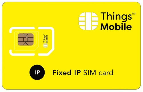 Scheda sim con fisso - con, ip