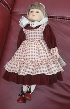 GRANDE BAMBOLA DI PORCELLANA 41 cm