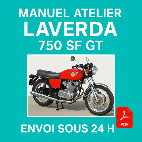 Manuel atelier laverda - laverda, sf