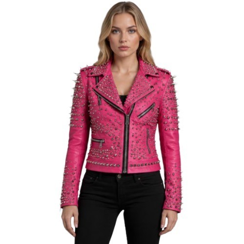 Women biker hot pink - biker,