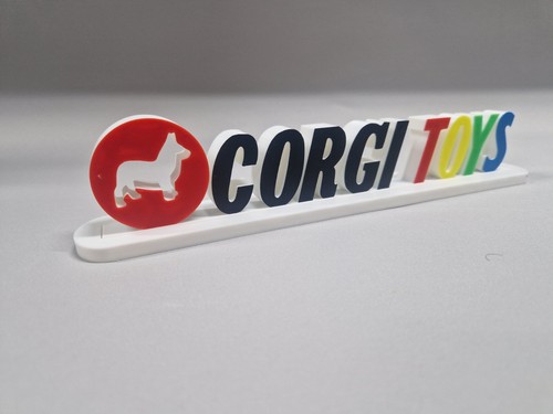Corgi toys espositore 3d - toys,