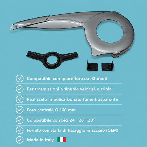 Carter copricatena bici city - carter,