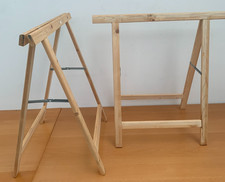 COPPIA CAVALLETTI LEGNO