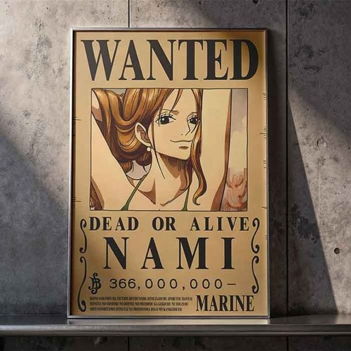 Poster one piece - poster, wanted