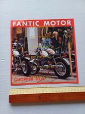 Fantic Motor Chopper 50 1973 depliant originale testo olandese DUTCH brochure