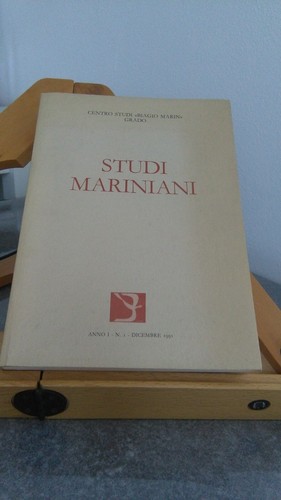 Studi mariniani 1 ed - studi, 1'ed