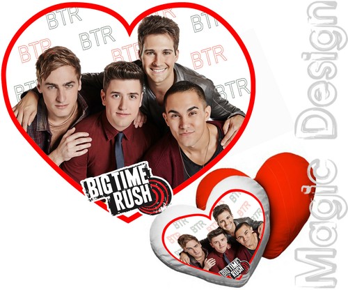 Big time rush - group, cuscino