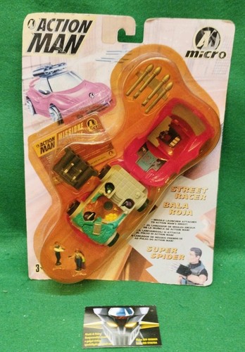 Action man micro street racer - action,