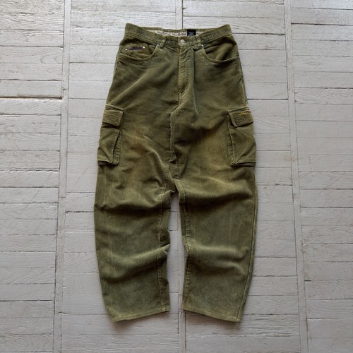 Pantaloni cargo vintage - , pelle