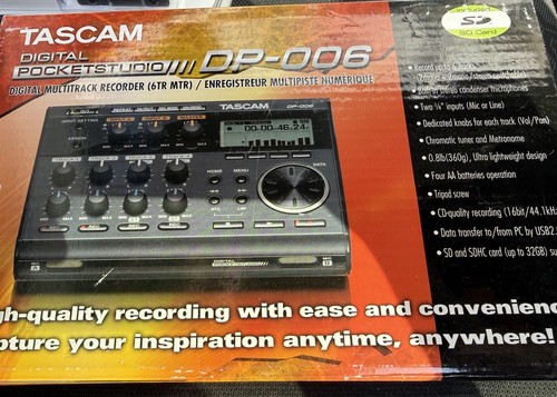 Tascam 006 pocketstudio - dp-006,