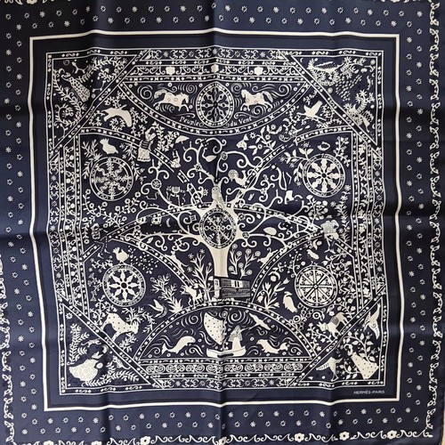 Bandana hermès peuple du - hermès,