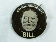 Vecchia spilla WILLIAM HOWARD TAFT BILL presidente USA spilletta pin 