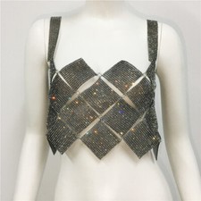 Donna Strass Lucido Canotta