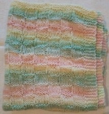 Coperta Plaid Bianco Rosa