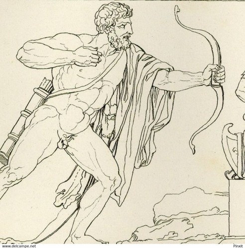 Nicolas poussin hercule - hercule, se