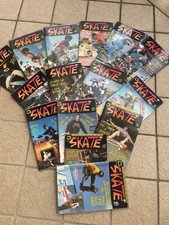 SKATE  MAGAZINE  anni 1989 / 1990 Rivista Italiana skateboard vintage Lotto