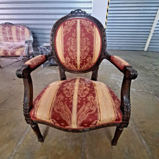 Coppia Di Poltrone In Stile