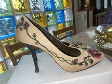 LE SILLA DÉCOLLETÉ IN CAVALLINO BEIGE 39 Tacchi Alti