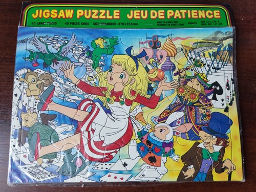 Vintage jigsaw puzzle - jigsaw, 40