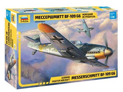 Zvezda messerschmitt - 1:48,