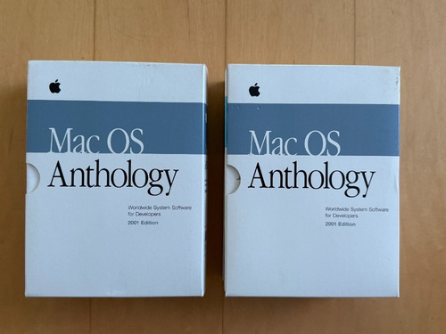 Vintage apple mac - os, anthology