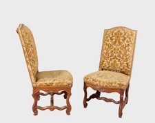 Coppia di sedie d'epoca Luigi