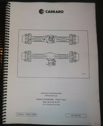 Carraro 25 assale - 28,