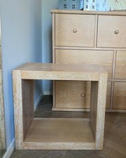 comodino rovere sbiancato