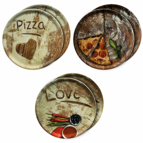 Set piatti pizza olive - set,