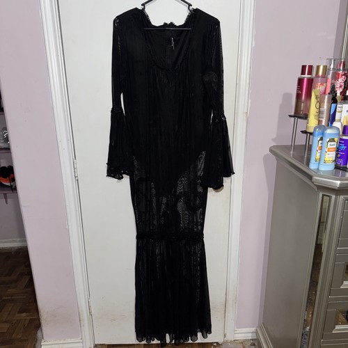 Costume halloween morticia - halloween,