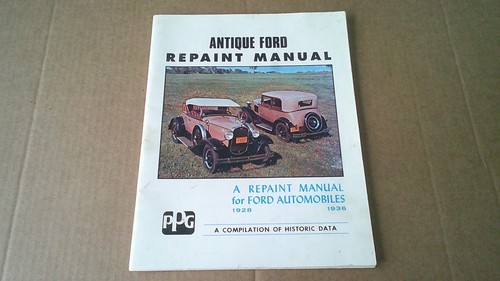 Antico manuale ford - manuale,