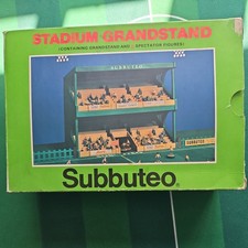 Tribuna Subbuteo in scatola (C140) colore marrone chiaro [#124B1]