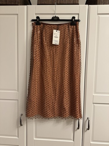 Zara embellished tulle midi - embellished,