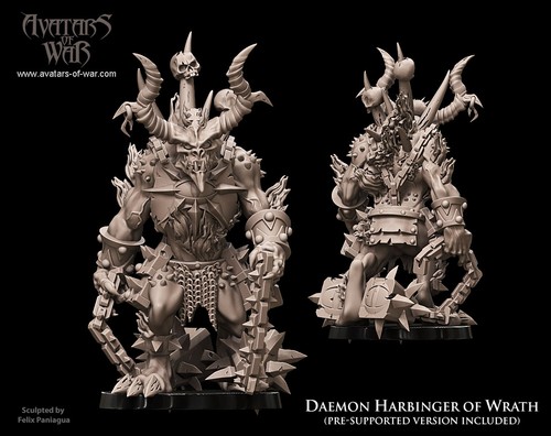 Miniatura daemon harbinger - miniatura,