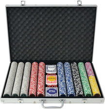 Set Gioco Poker 1000 Chips