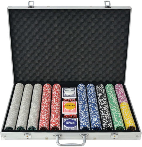 Set gioco poker - set, 1000