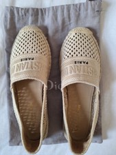 Dior espadrillas 40 crema