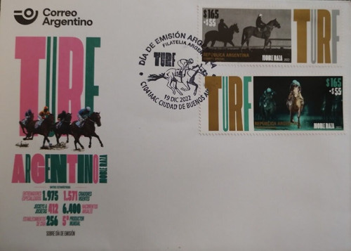 Argentina 2022 fdc - fdc, noble