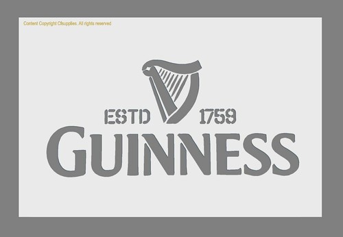 Stencil guinness 125 190 - stencil, 125/190