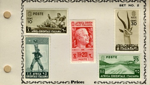 1938 africa orientale italiana - 1938,