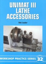Unimat III Lathe Accessories, Paperback by Loader, Bob, Like New Used, Free s...