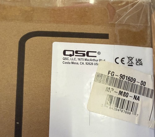 Qsc m80 mixer digitale - qsc,