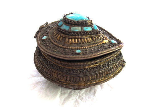 Antica scatola tibet gao - antica,